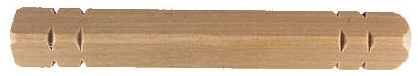 Custom_Square_Wood_Handle.jpg,small square wooden handle,custom wood handle natural finish