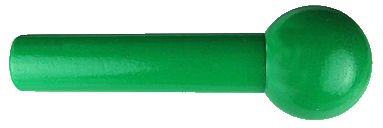 Ball_Knob_Handle___Green.jpg, green wood handle,wood turning made in the usa
