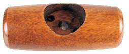 Handle_with_Walnut_Stain.jpg,custom wood handle with counter sunk holes, wood handle made in usa