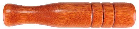 Stained_Wood_Handle_with_3_Rings.jpg, wood handle with tapered neck