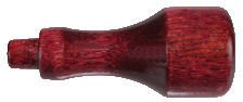 Stamp_Handle__Burgundy.jpg, wooden stamp handle, wood stamp handle made in the usa