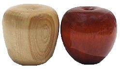 Wood_Apples___Chain_on_Edge_Spray_Finish.jpg, spray finish wood apples, chain-on-edge sprayline finish wood items