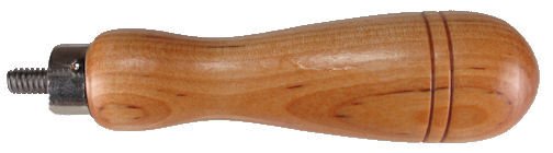 Wood_Tool_Handle_with_Ferrule_and_hanger_bolt.jpg, large birch wood handle with bolt, hanger bolt and ferrule on wood handle